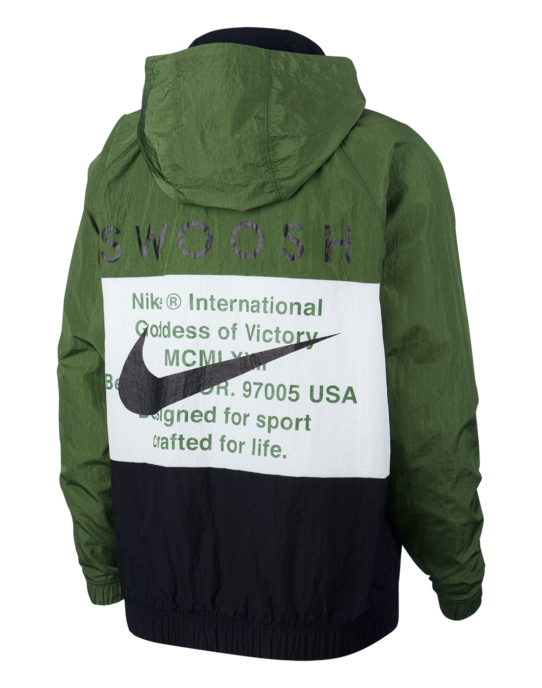 Nike Mens Swoosh Jacket - Black | Life Style Sports IE
