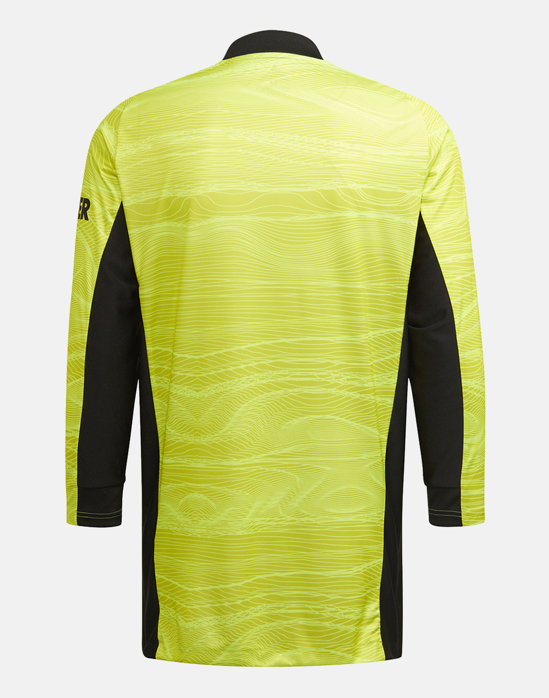 Manchester United Blank Yellow Goalkeeper Kid Soccer Club Jersey
