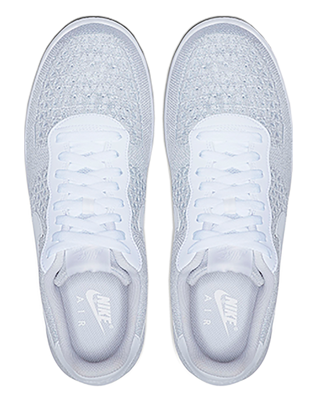 Nike Mens Air Force 1 Flyknit - White | Life Style Sports IE