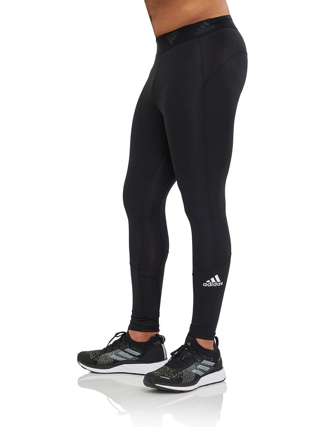 Adidas Techfit Training Long Tights Men's Sports Gym Training Pants Navy  HD3522 | eBay
