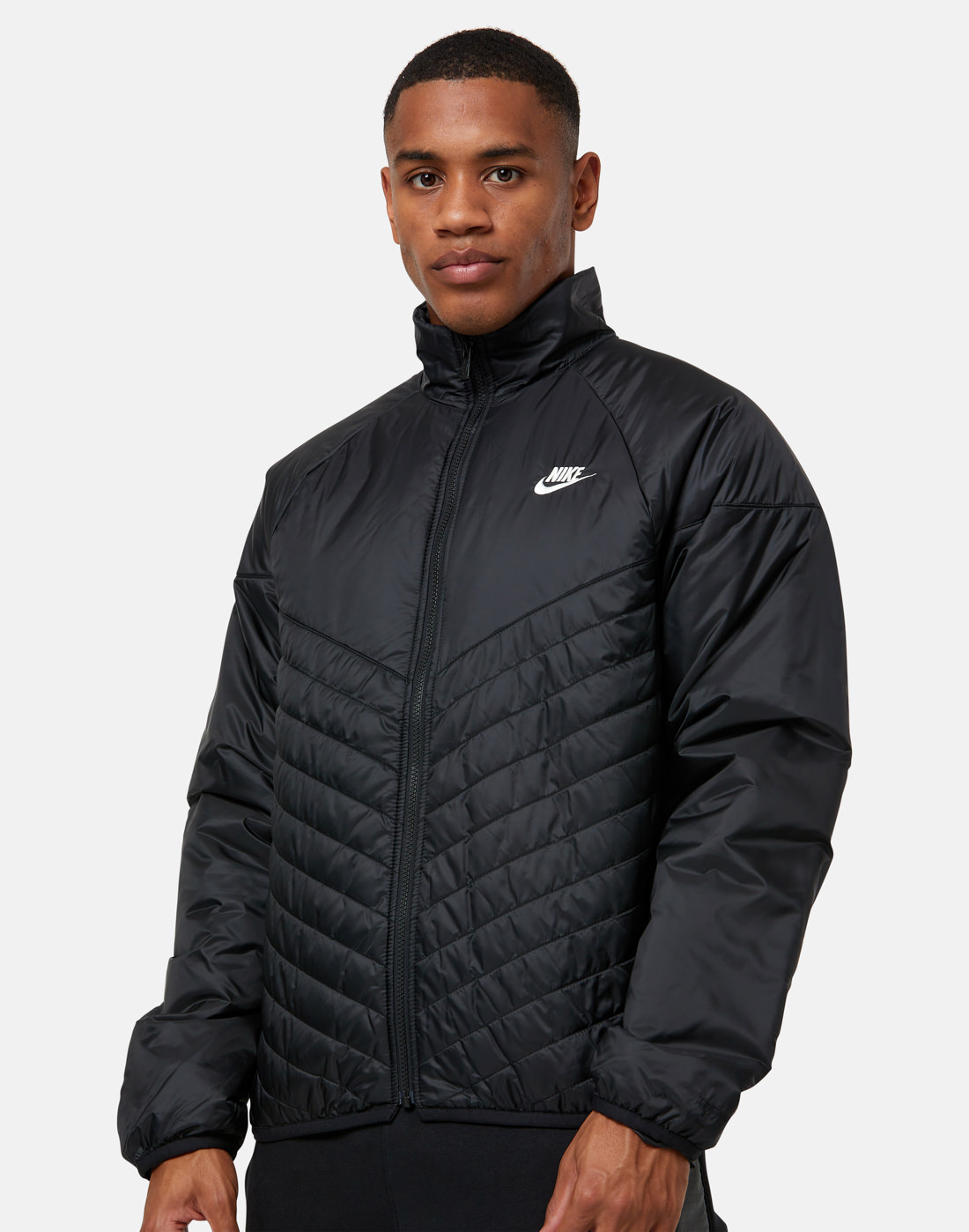 Nike Mens Club Midweight Jacket - Black | Life Style Sports IE