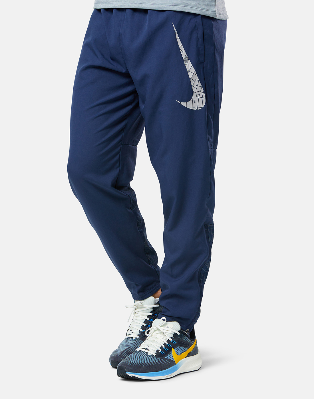Nike Mens Run Division Challenger Flash Reflective Pants - Navy | Life ...