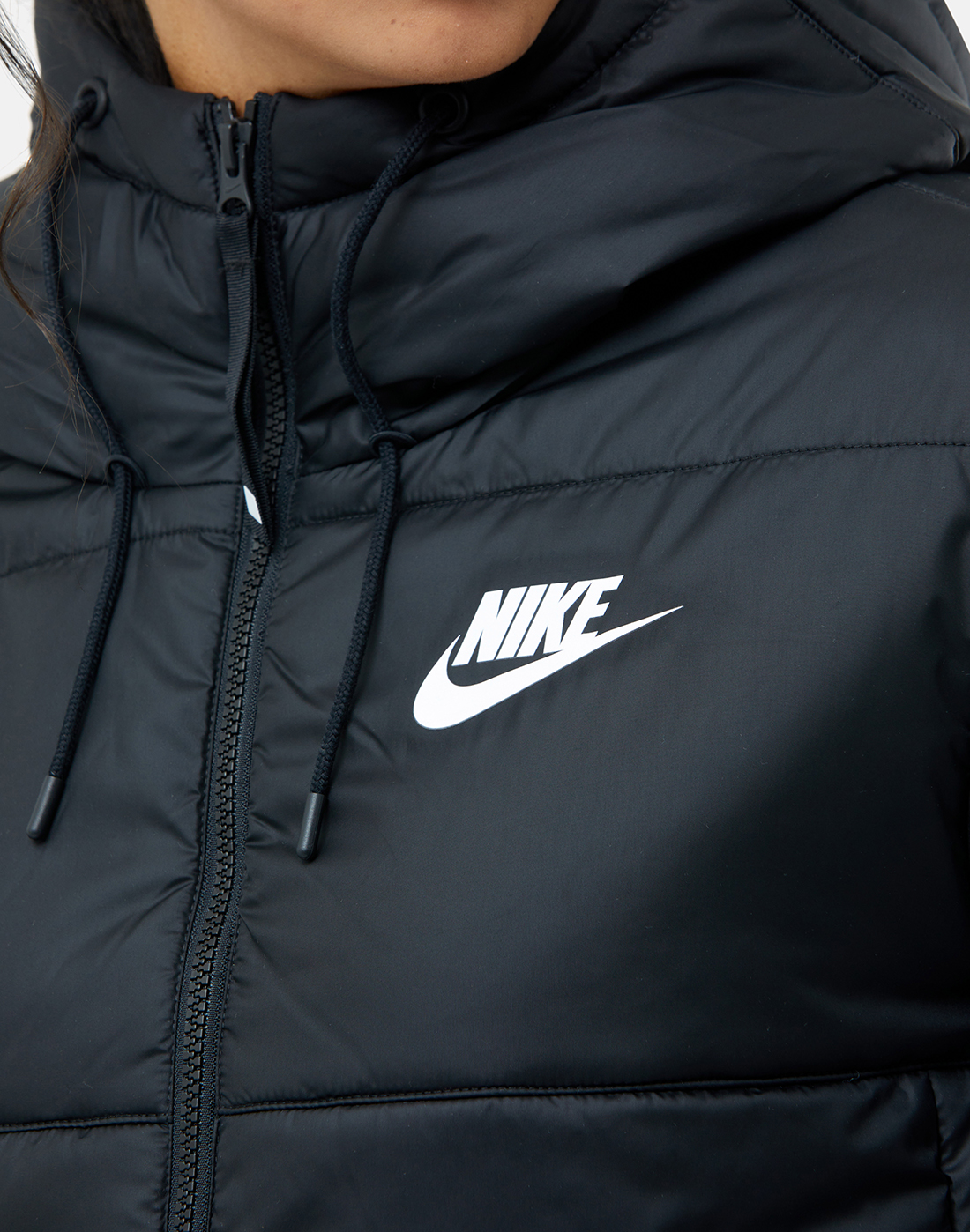 Nike Womens Classic Tape Jacket - Black | Life Style Sports IE