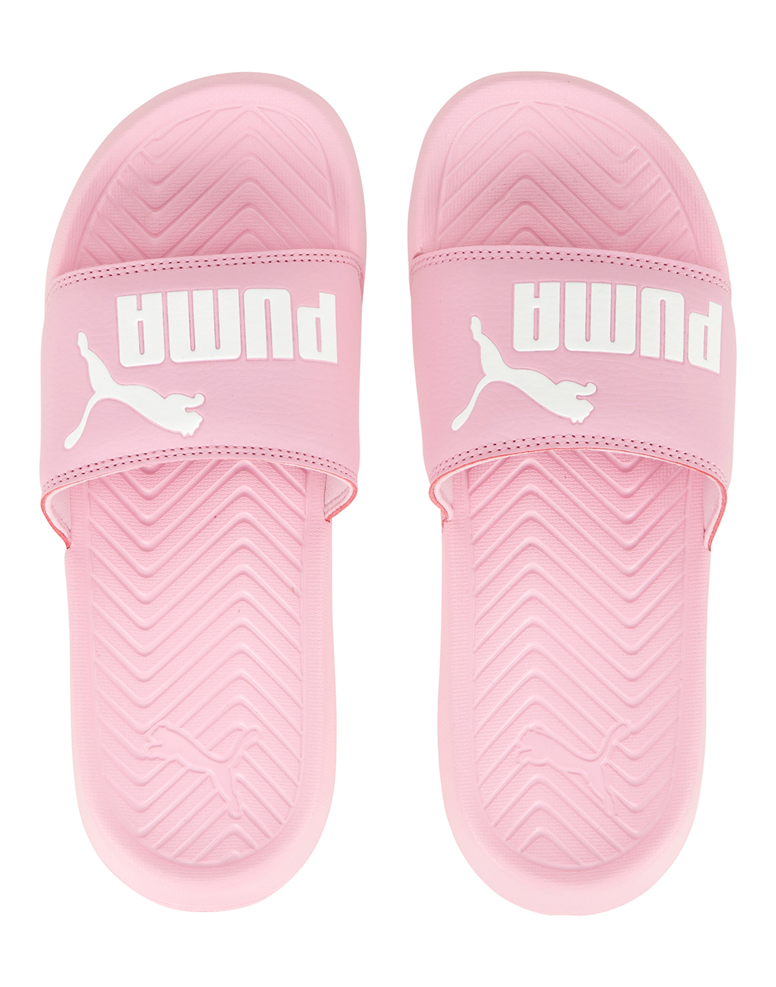 Girl's Pink Puma Sliders | Life Style 