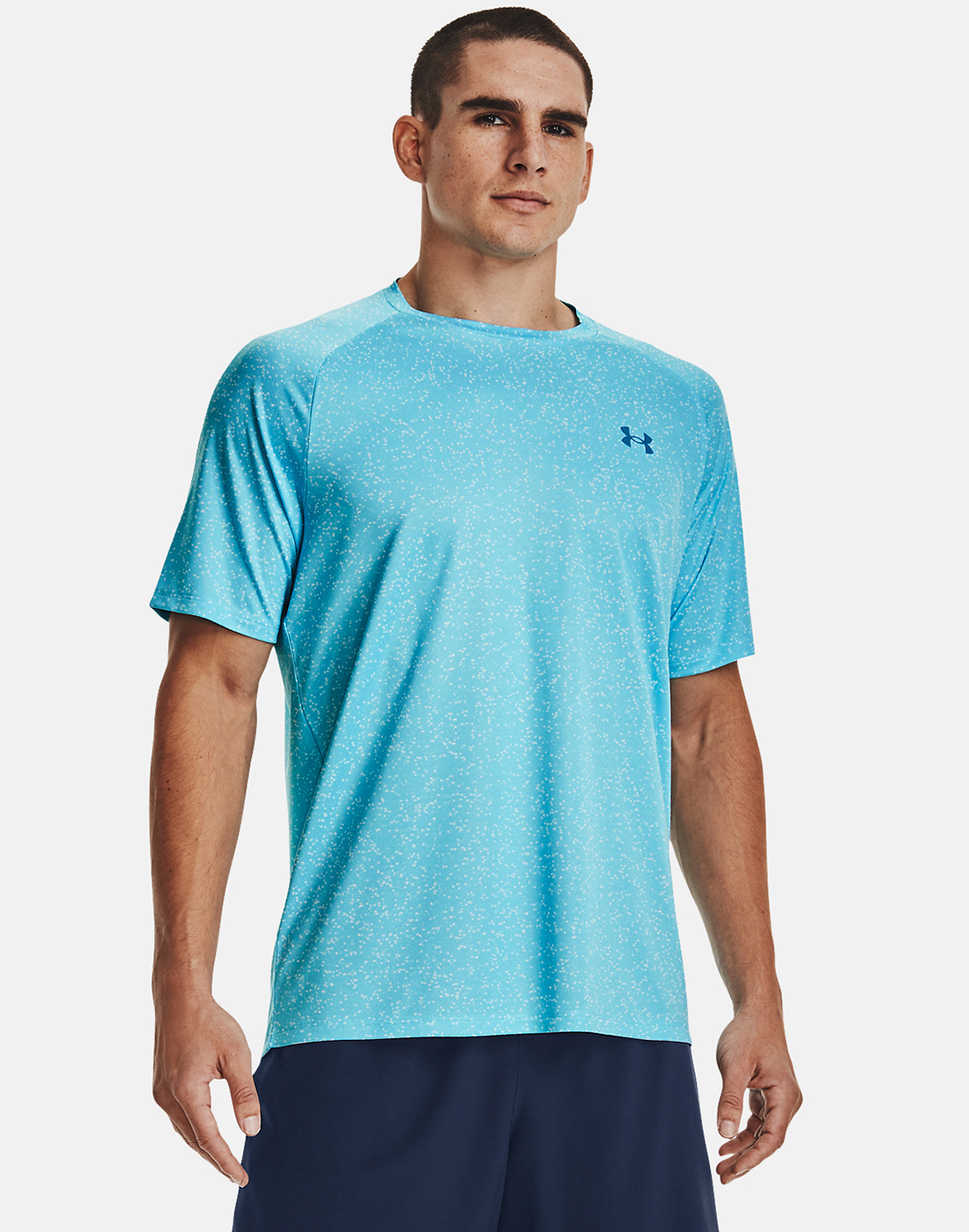 Under Armour Mens Tech 2.0 Nova T-Shirt - Blue | Life Style Sports UK