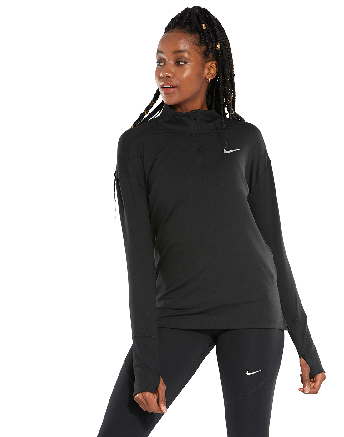 Nike Womens Element Half Zip Top 