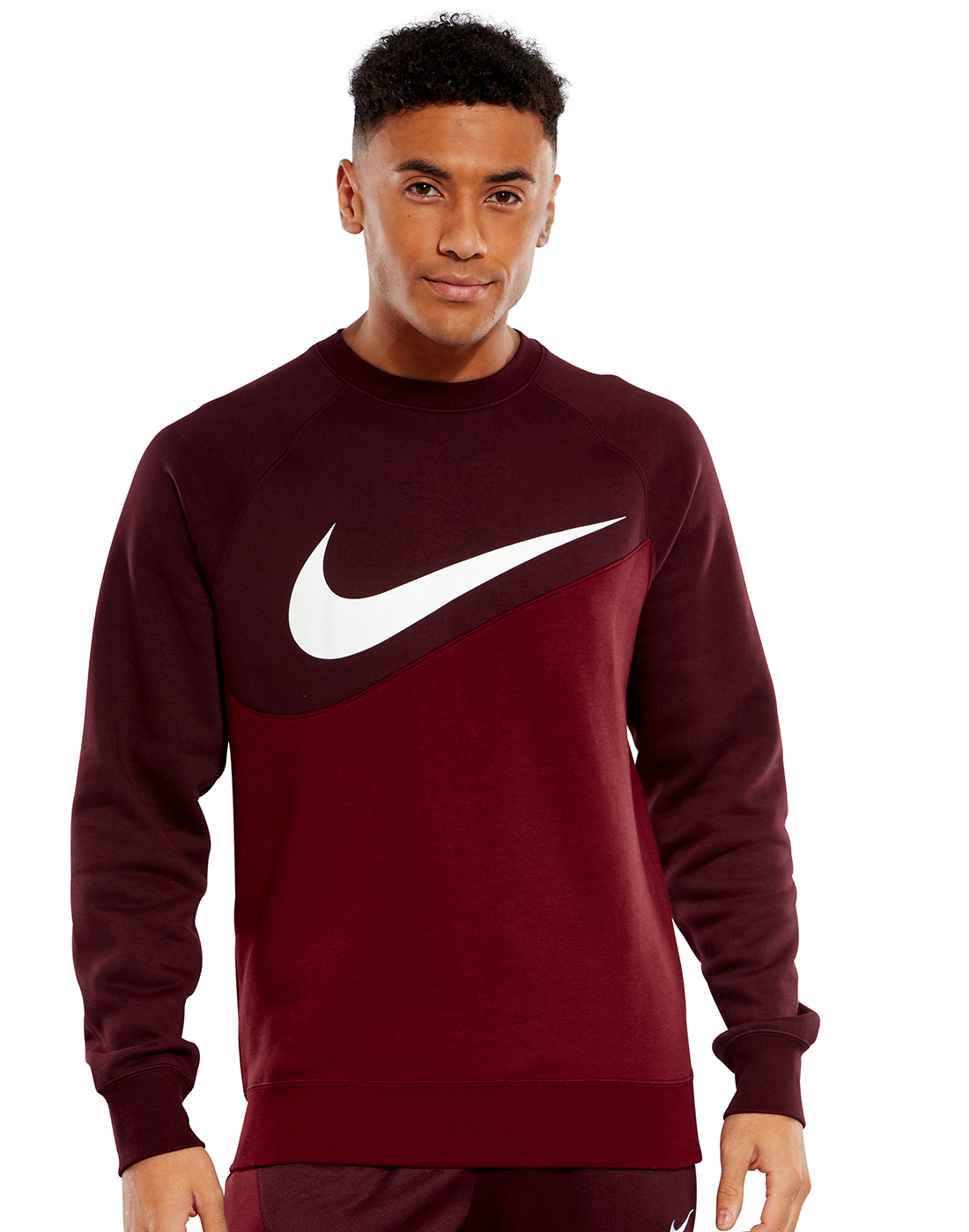 Nike Mens Swoosh Crew Sweatshirt | Life Style Sports