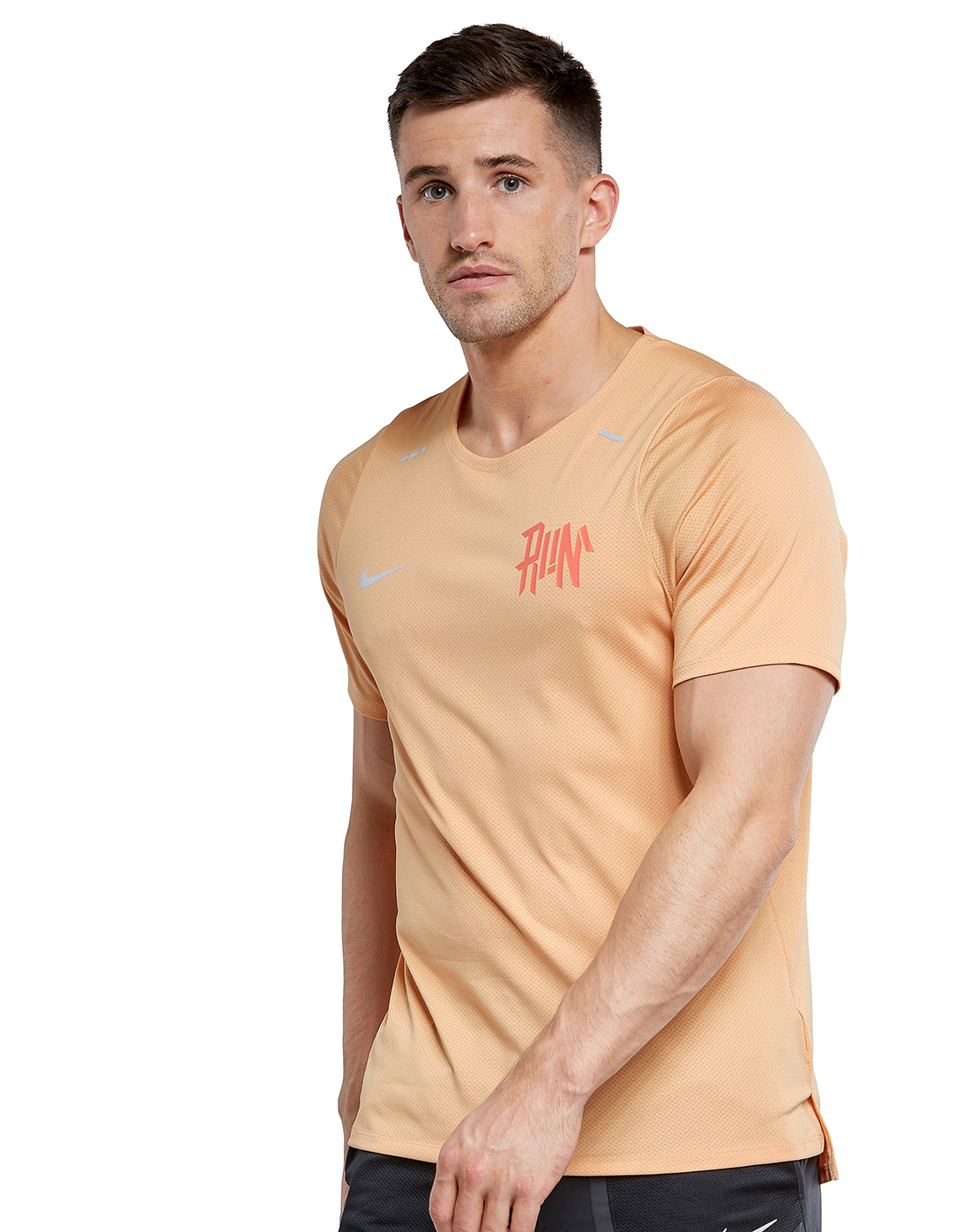 Nike Wild Run Breathe Rise 365 T-shirt Orange | Life Style Sports EU