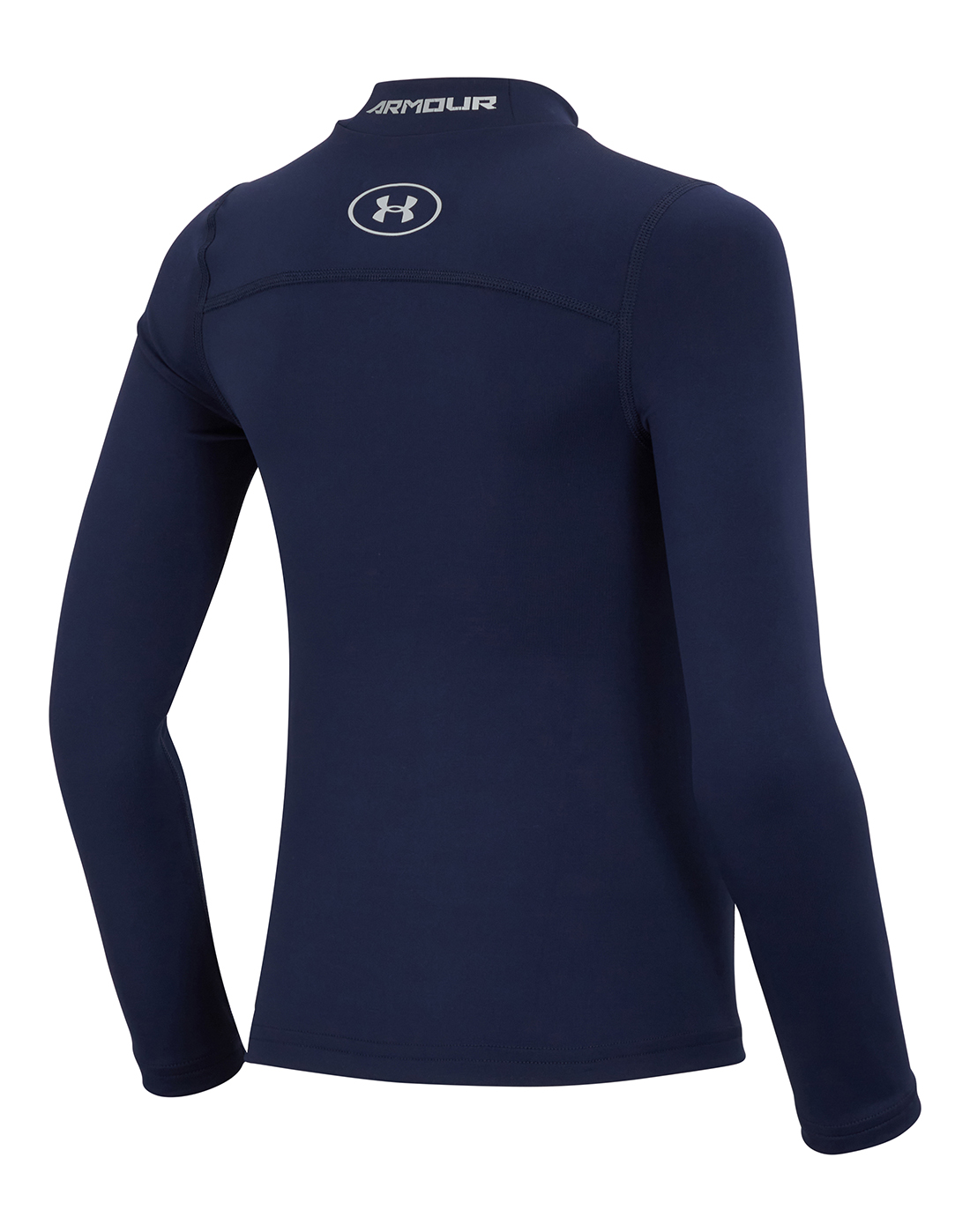 Under Armour Kids Cold Gear Armour Mock Neck Top - Navy