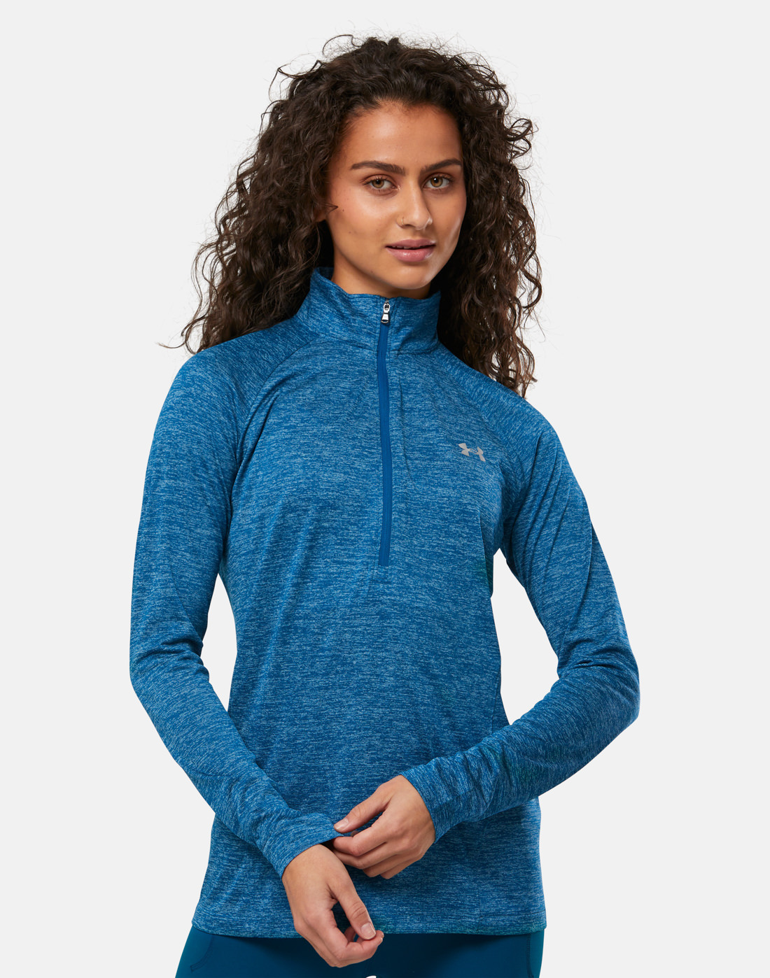 Under Armour, Tech Half Zip Top Womens, Performance Tracksuit Tops