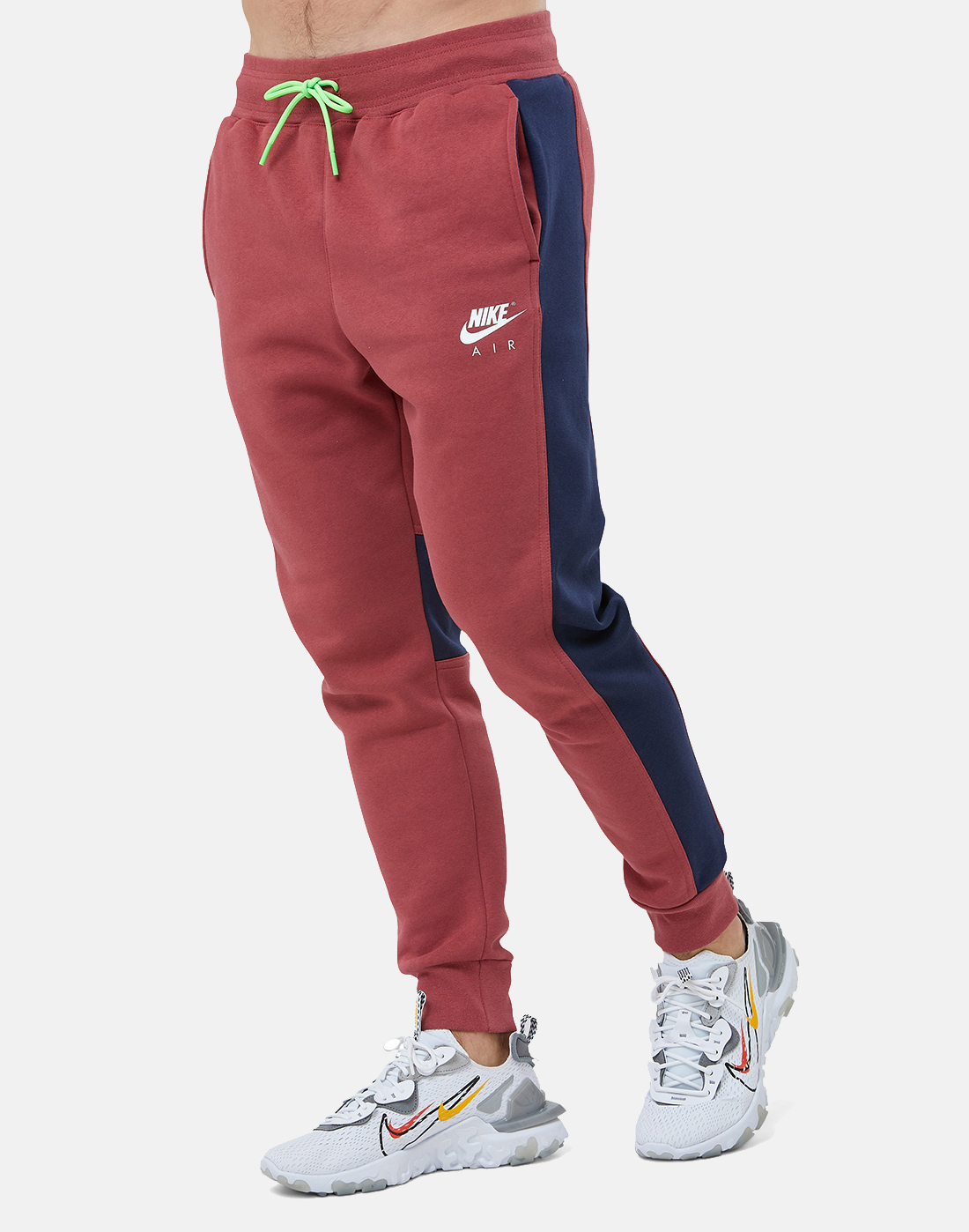 Nike Mens Nike Air Fleece Pants - Red | Life Style EU