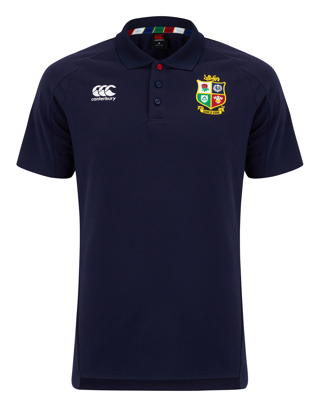 Canterbury Adult British And Irish Lions Pique Polo Shirt - Navy | Life ...