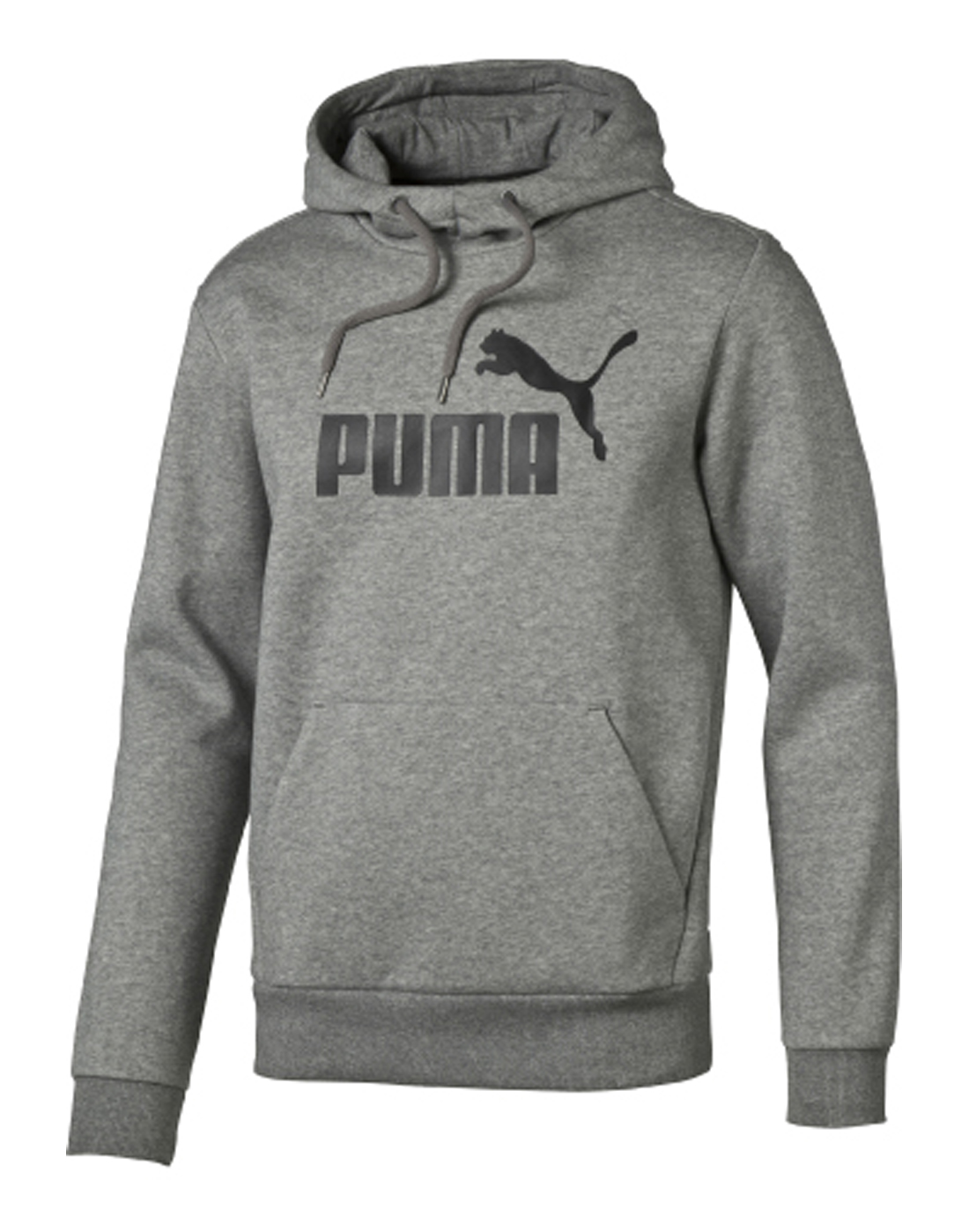 Puma Mens Logo Hoody - Grey | Life Style Sports IE