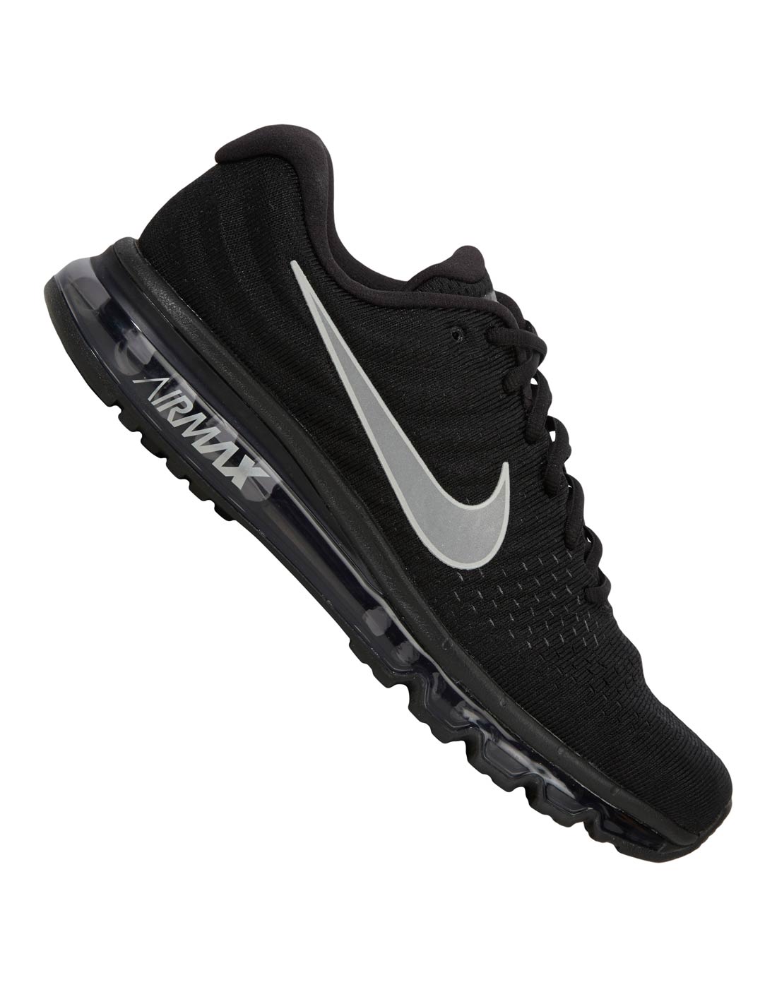 nike air max 2017 black running shoes