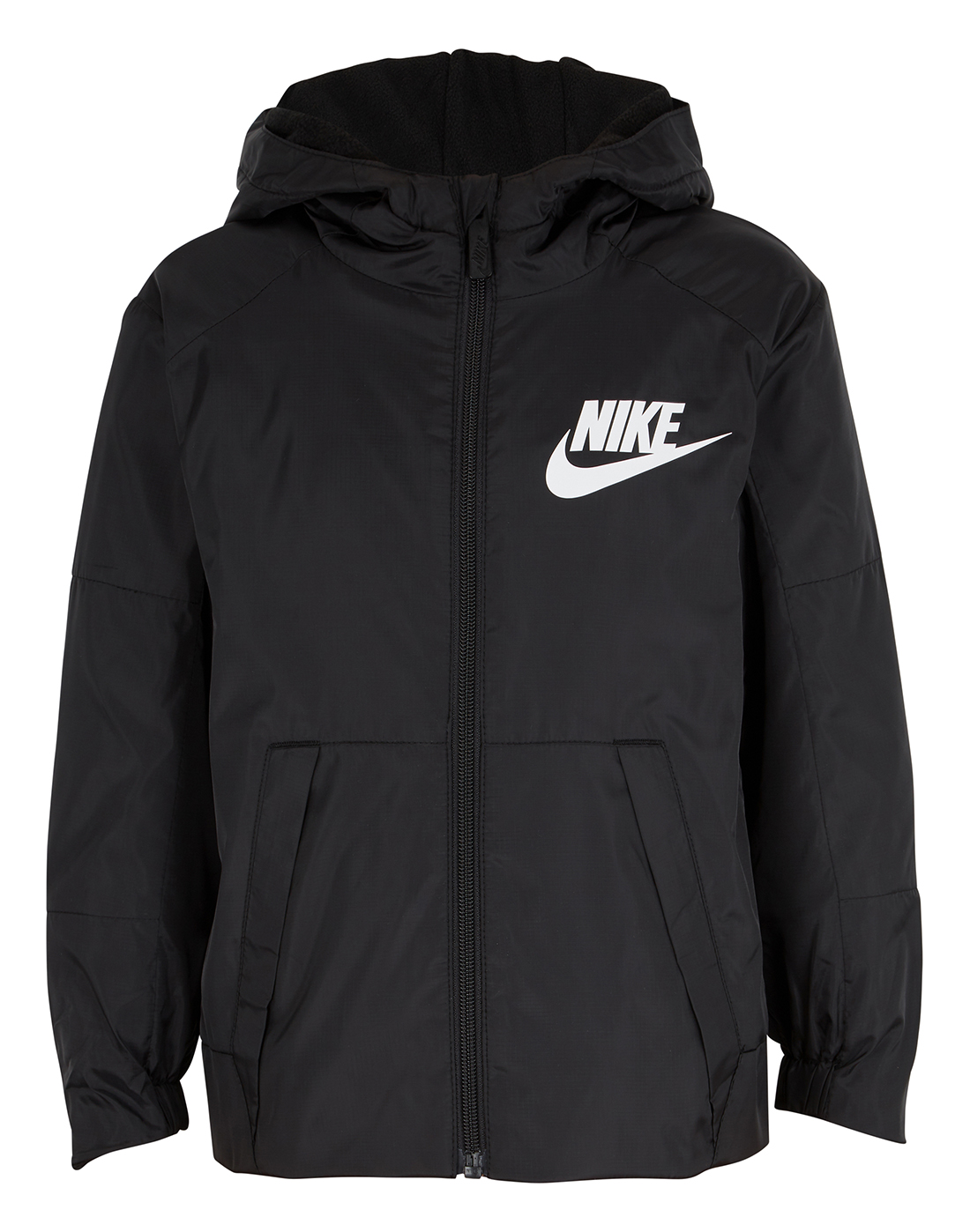 Nike Younger Boys Fleece Jacket - Black | Life Style Sports IE