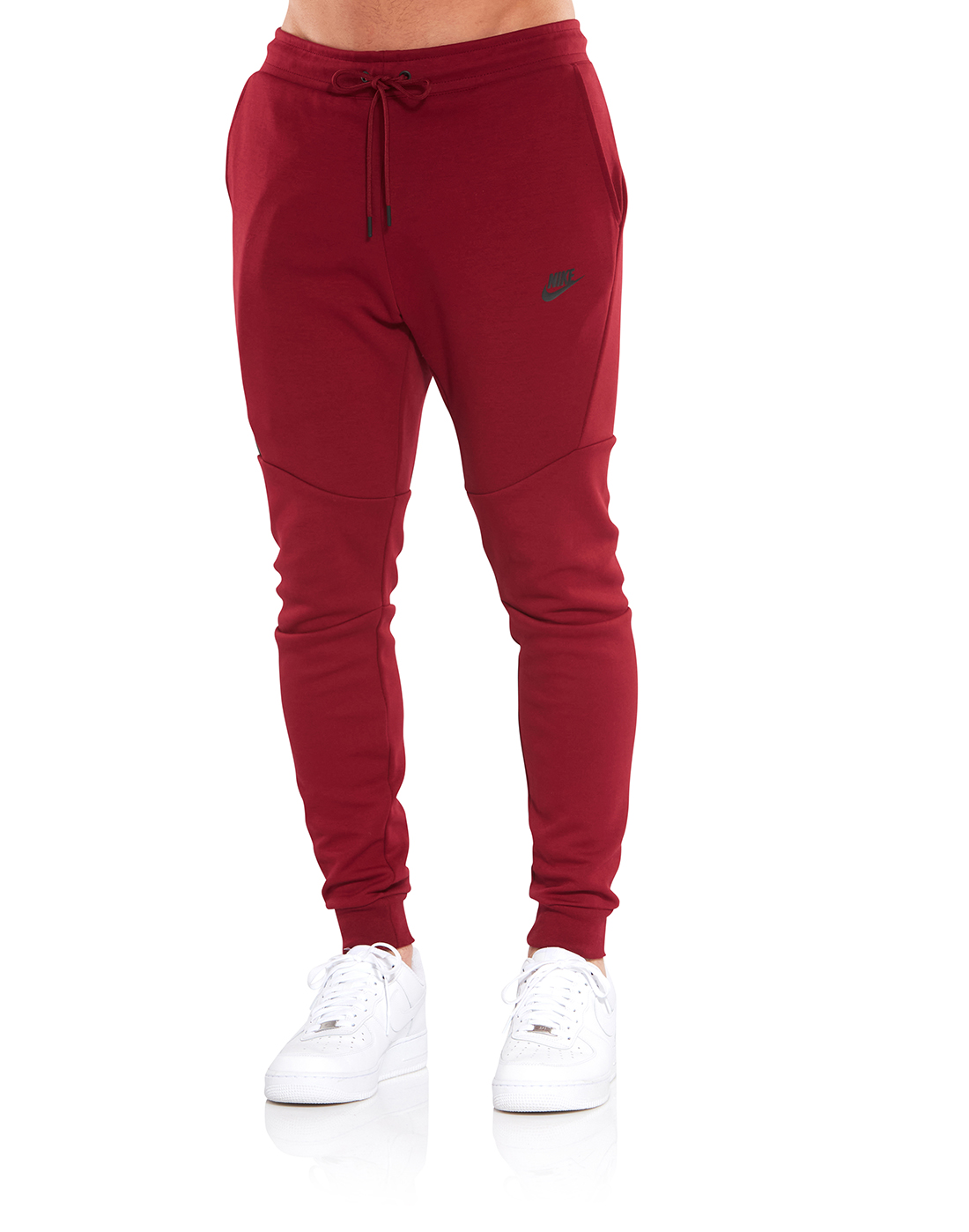 Nike Mens Tech Fleece Joggers - Red | Life Style Sports IE