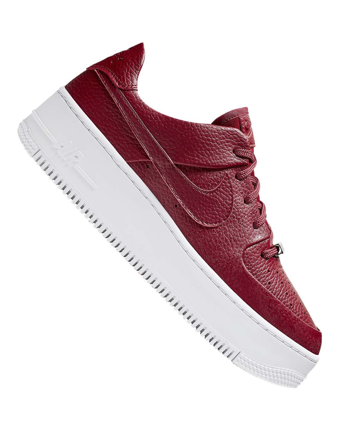 air force 1 sage low red