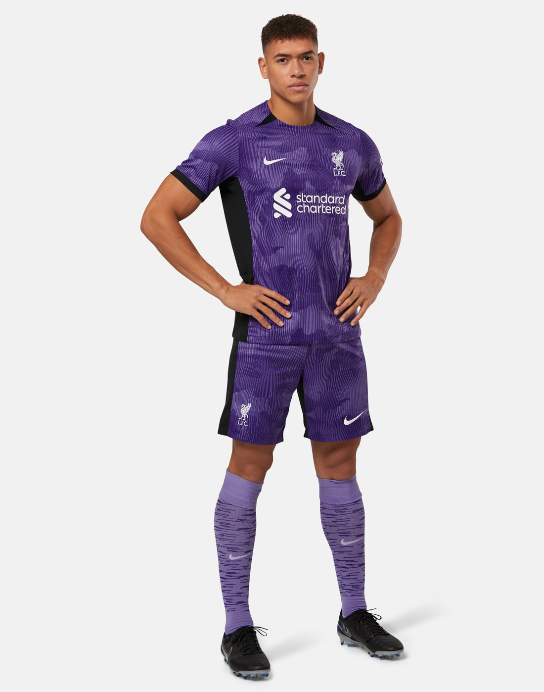 Nike Adults Liverpool 23/24 Third Shorts - Purple | Life Style Sports IE