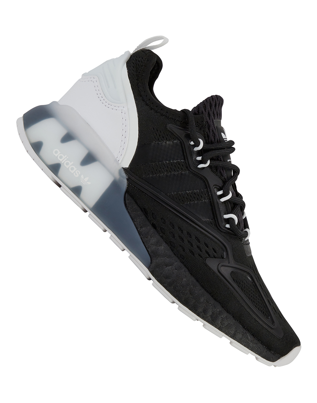 adidas Originals Older Kids ZX 2K BOOST - Black | Life Style Sports EU