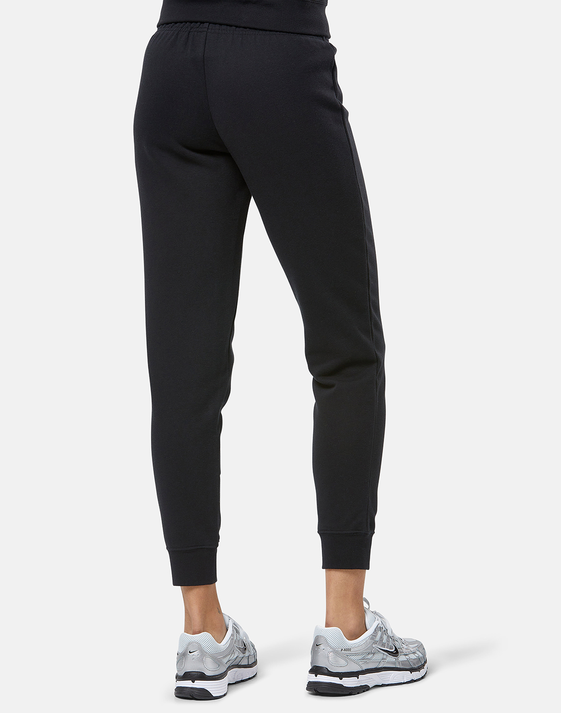 Nike Womens Club Fleece Mid Rise Pant - Black | Life Style Sports IE