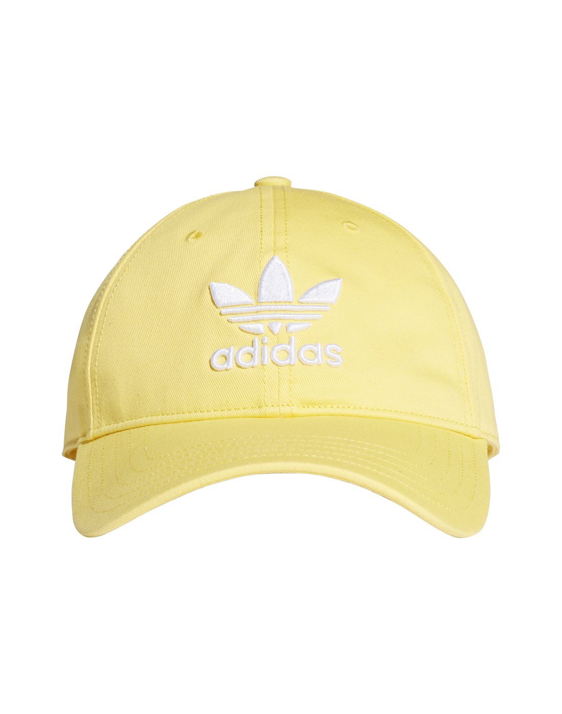 yellow adidas cap