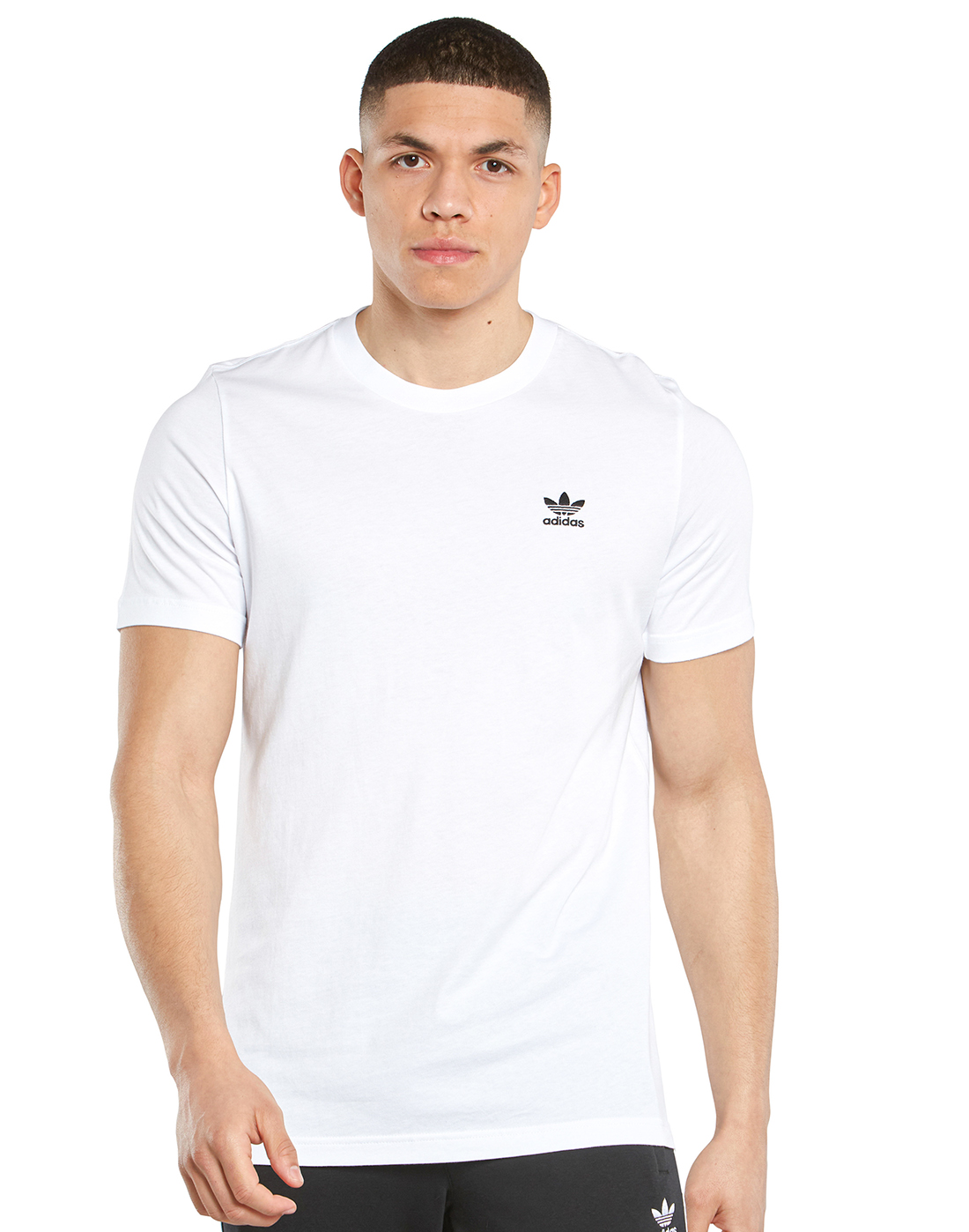 adidas Originals Mens Essential T-Shirt - White | Life Style Sports IE