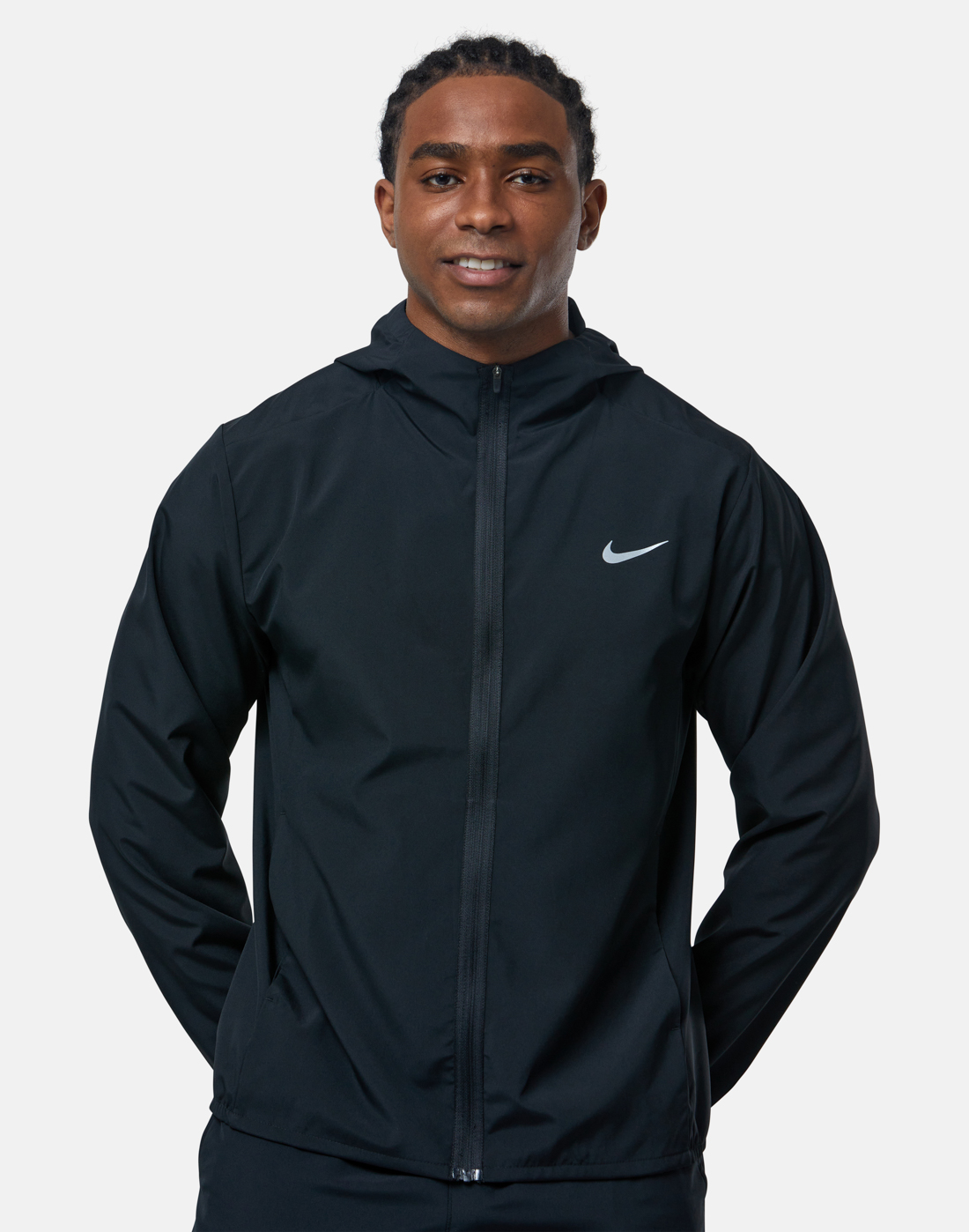 Nike Mens Form Train Woven Full Zip Jacket - Black | Life Style Sports IE