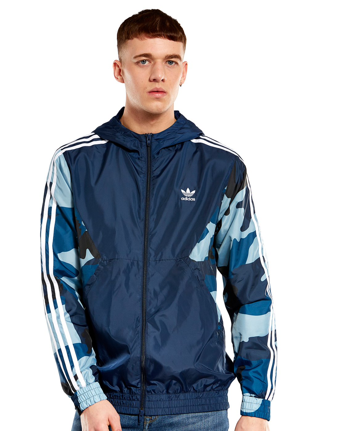 adidas windbreaker camo jacket