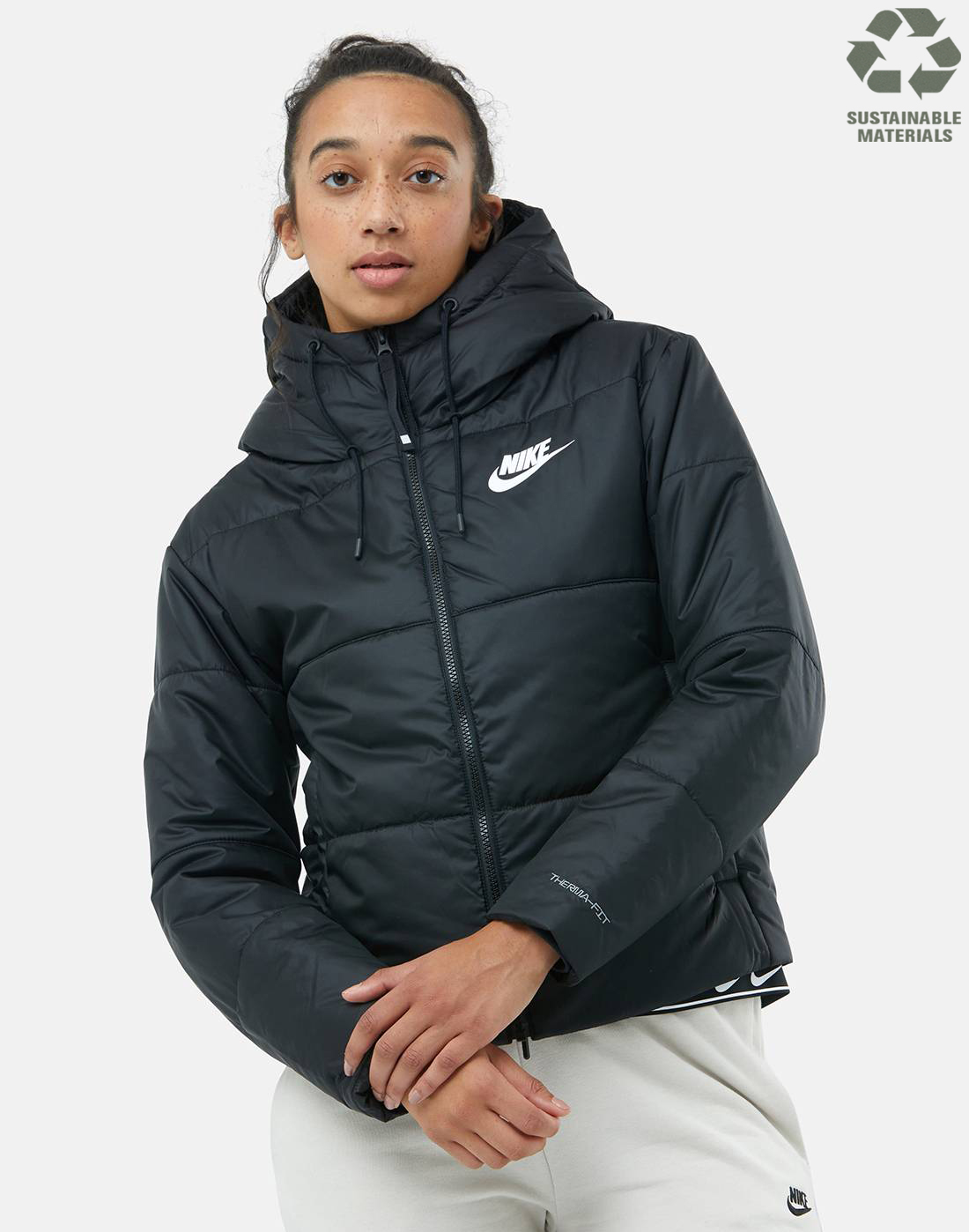 Nike Womens Classic Tape Jacket - Black