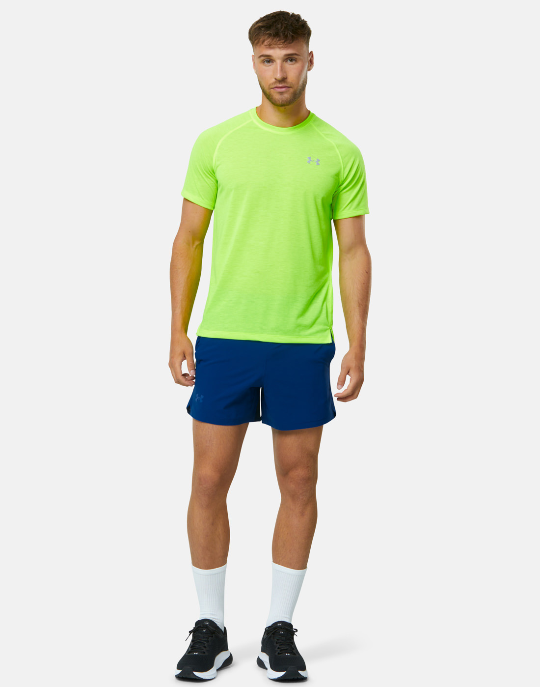 Under Armour Mens Launch 5 Inch Shorts - Blue | Life Style Sports UK