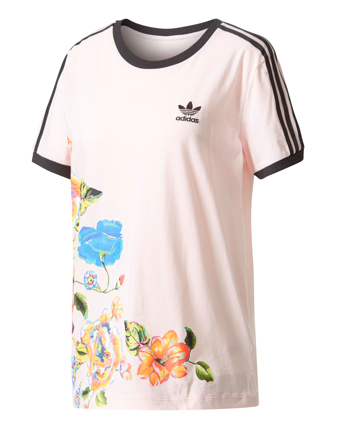 adidas Originals Womens Floralita Farm T-Shirt - Pink | Style Sports EU