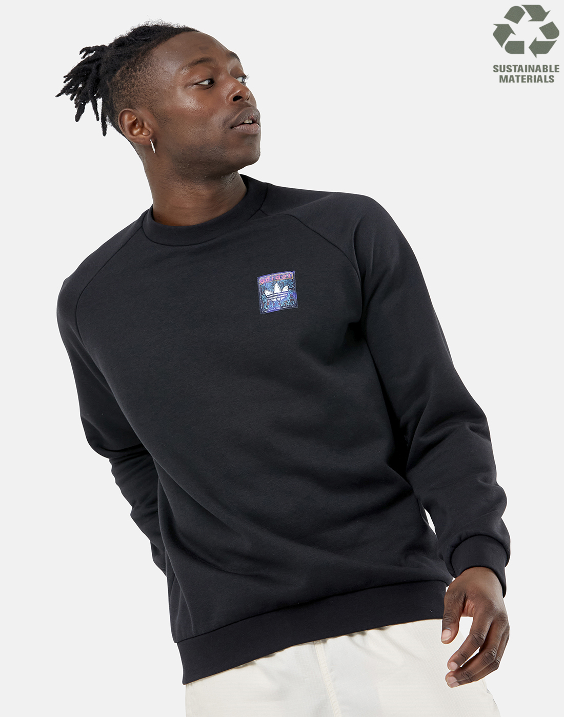 adidas Originals Graphic Crew Neck Sweatshirt - | Life Style Sports IE