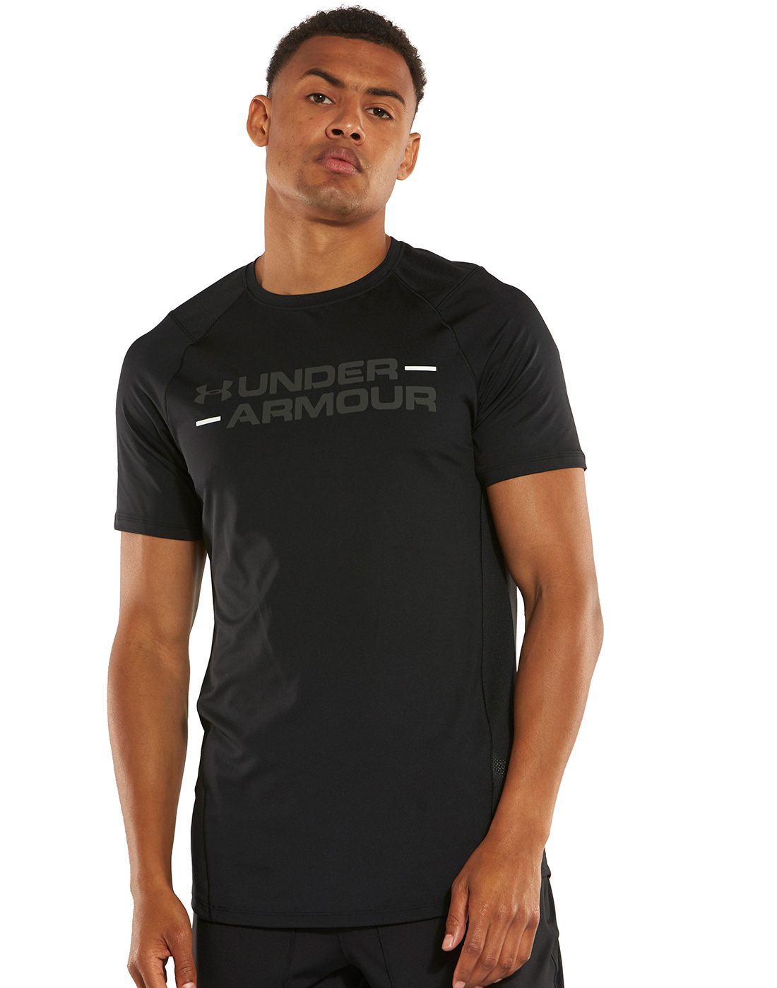 Men's Black Under Armour MK1 T-Shirt 