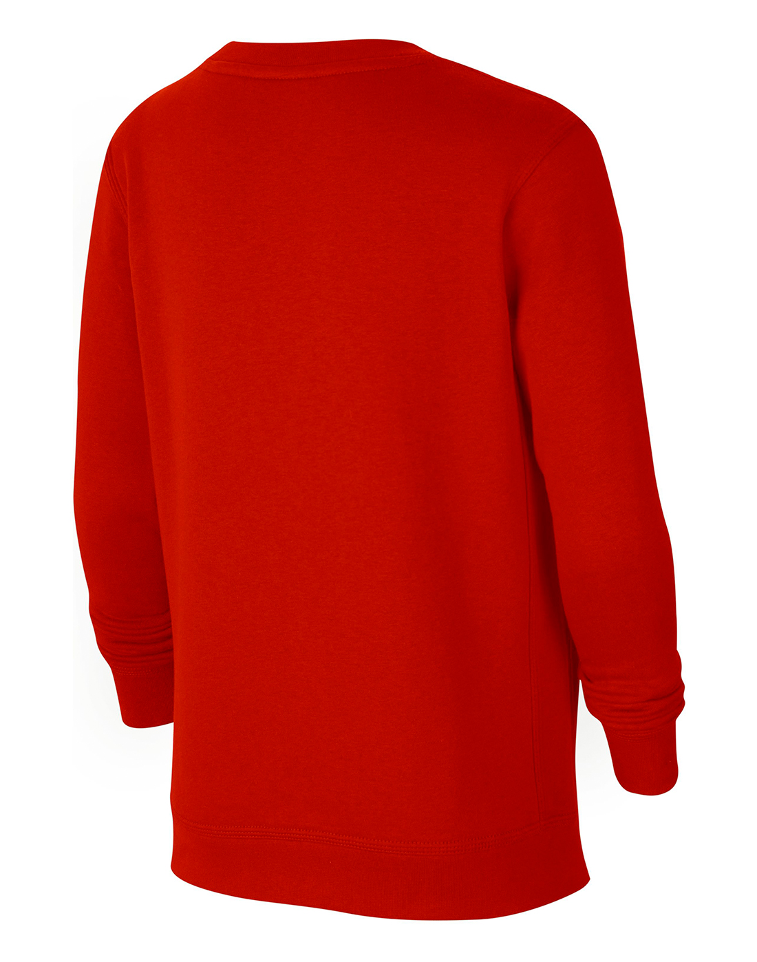 Nike Older Boys Club Crewneck Sweatshirt - Red | Life Style Sports IE