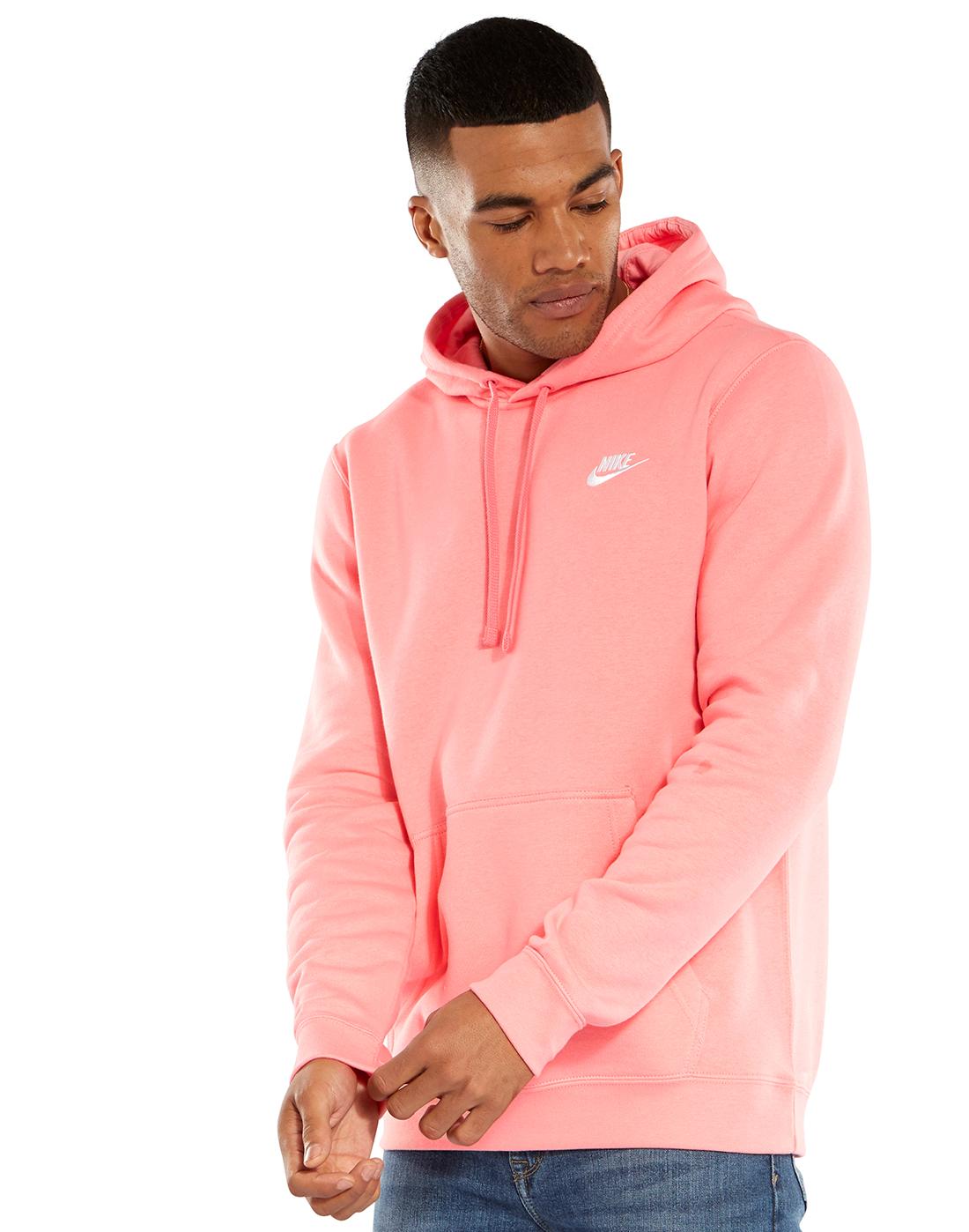 light pink nike quarter zip