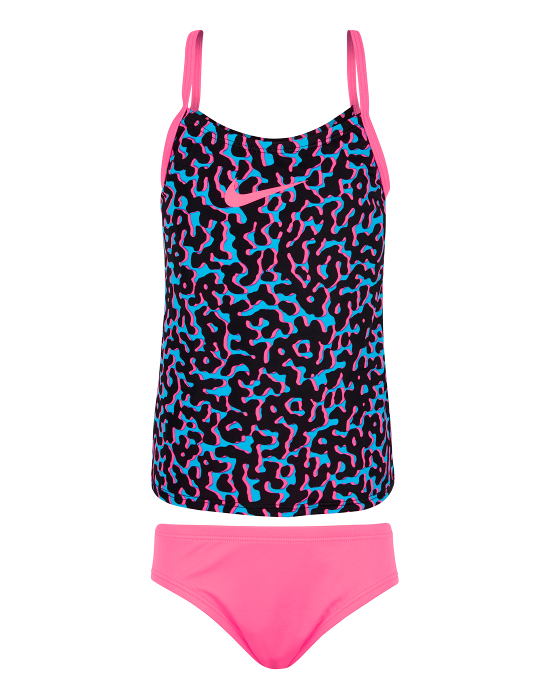 Nike Junior Girls Glow Tankini - Pink | Life Style Sports UK
