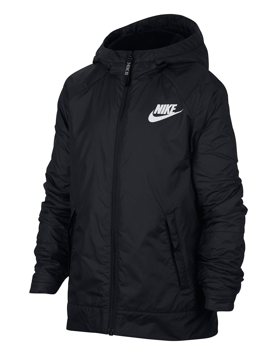 boys nike coat black