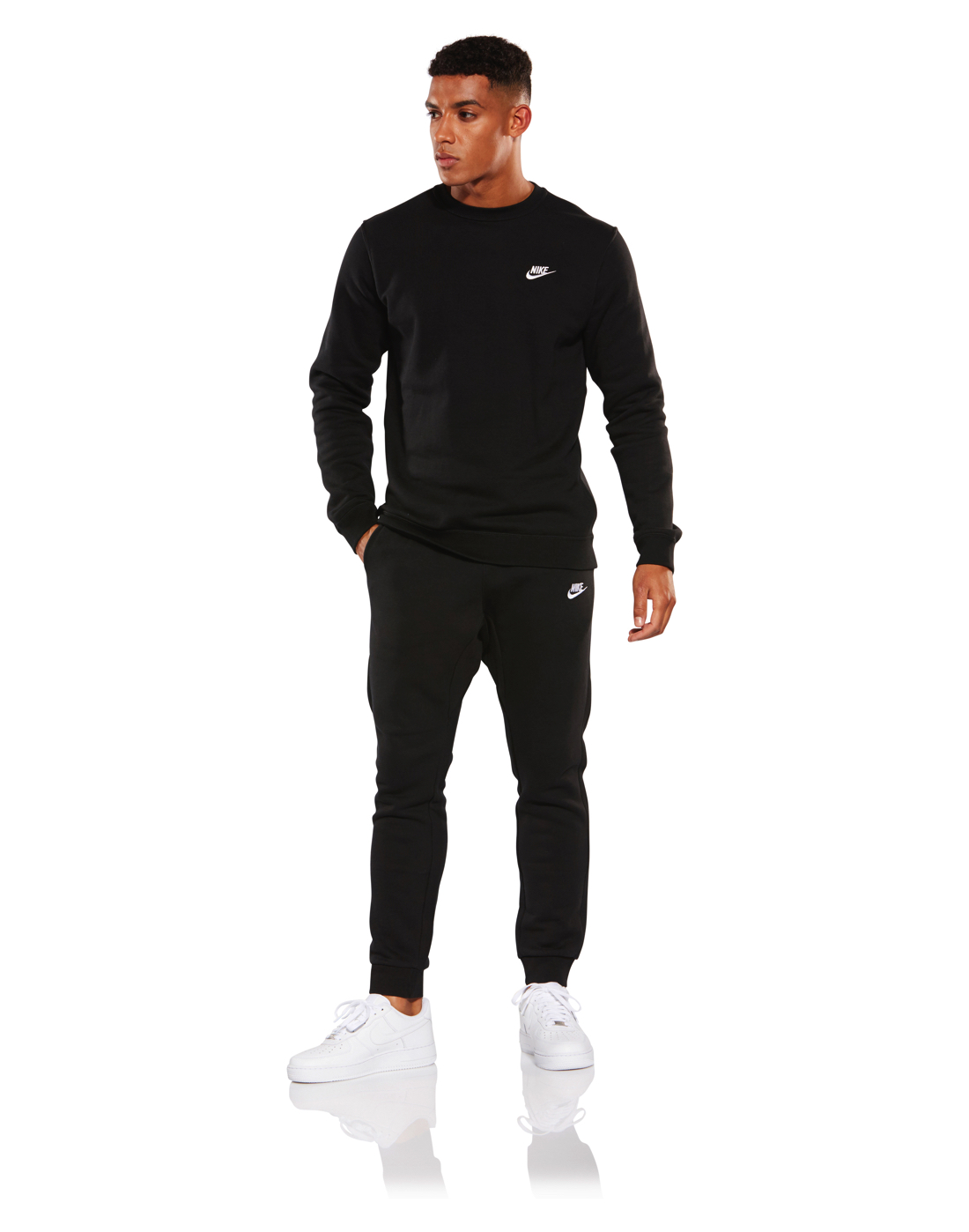 Men's Black Nike Club Joggers | Life Style Sports