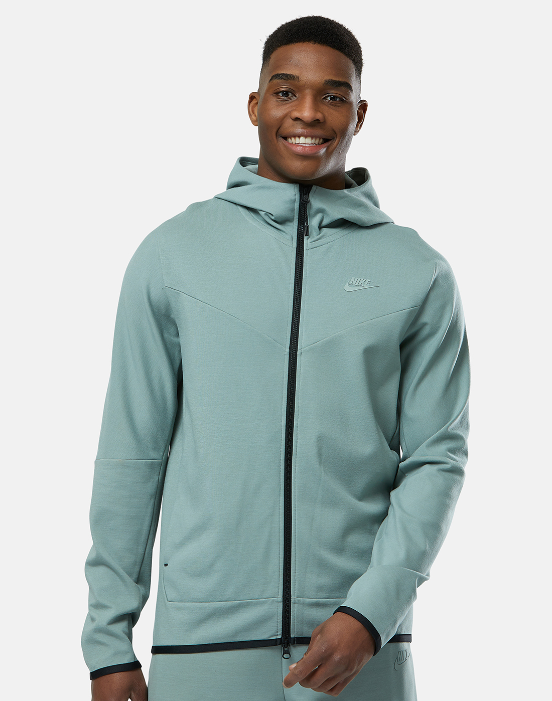 Nike Mens Tech Fleece Light Weight Full Zip Hoodie - Grey | Life Style ...