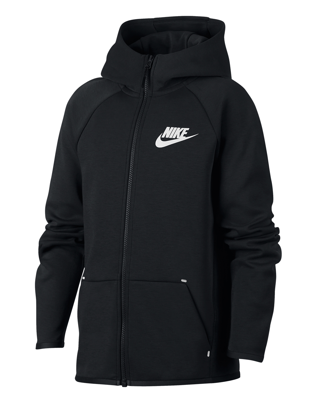 Nike Older Boys Tech Fleece Hoodie - Black | Life Style Sports UK