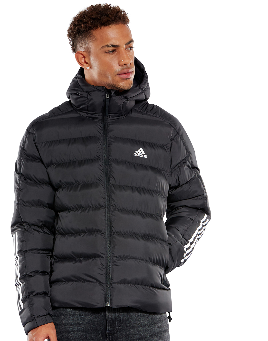 adidas Mens Itavic Jacket - Black | Life Style Sports UK