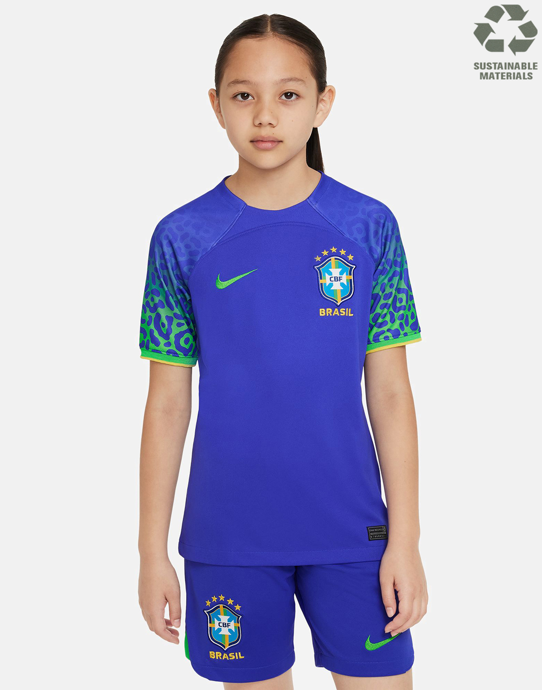 Nike Kids Brazil Away Jersey - Blue | Life Style Sports IE