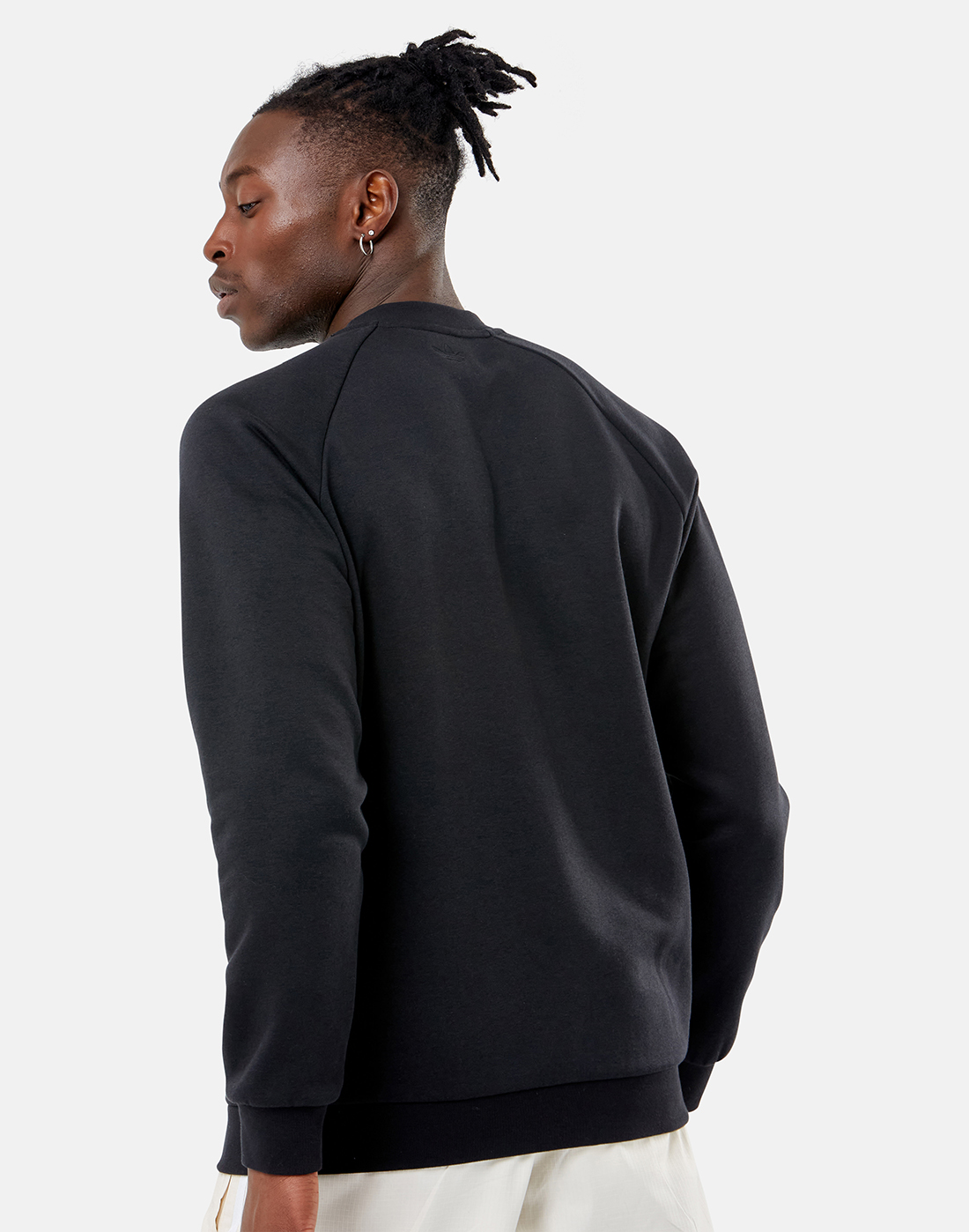 adidas Originals Mens Graphic Crew Neck Sweatshirt - Black | Style Sports EU