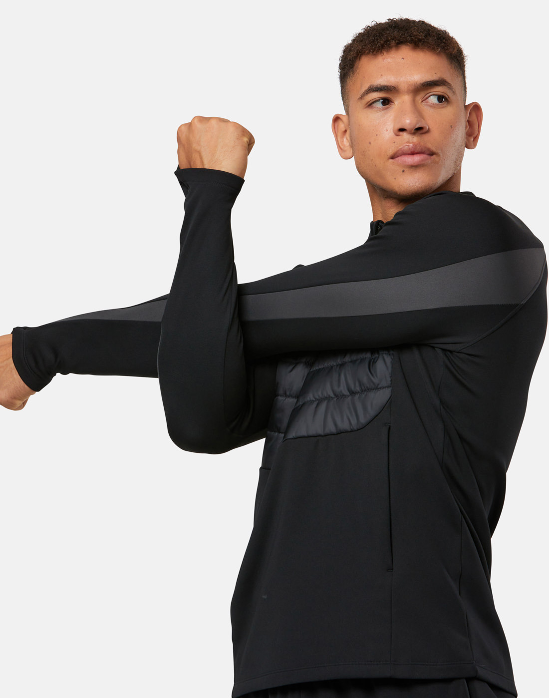 Nike Mens Winter Warrior Academy Drill Top - Black | Life Style Sports IE