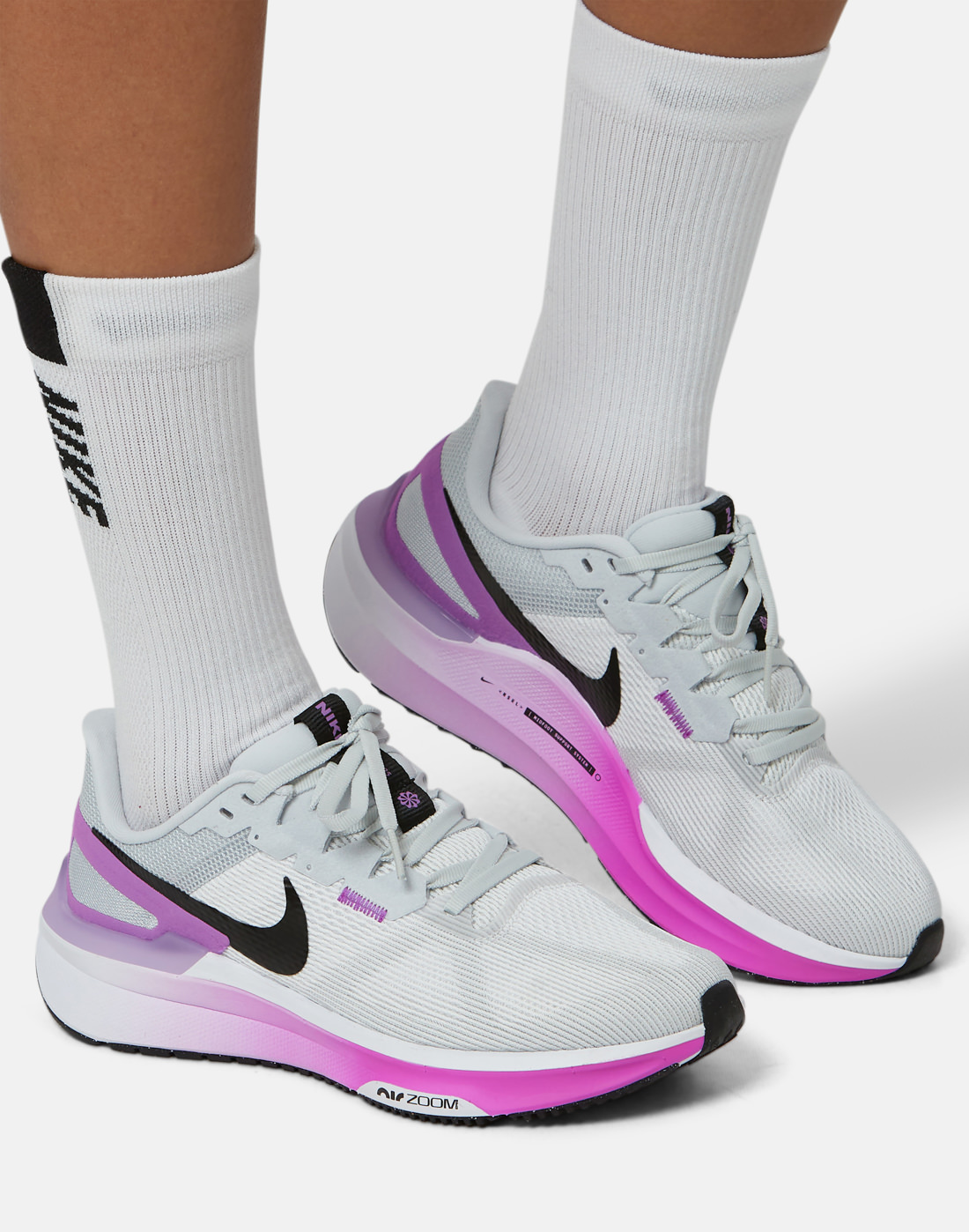 Nike Womens Air Zoom Structure 25 - White | Life Style Sports IE