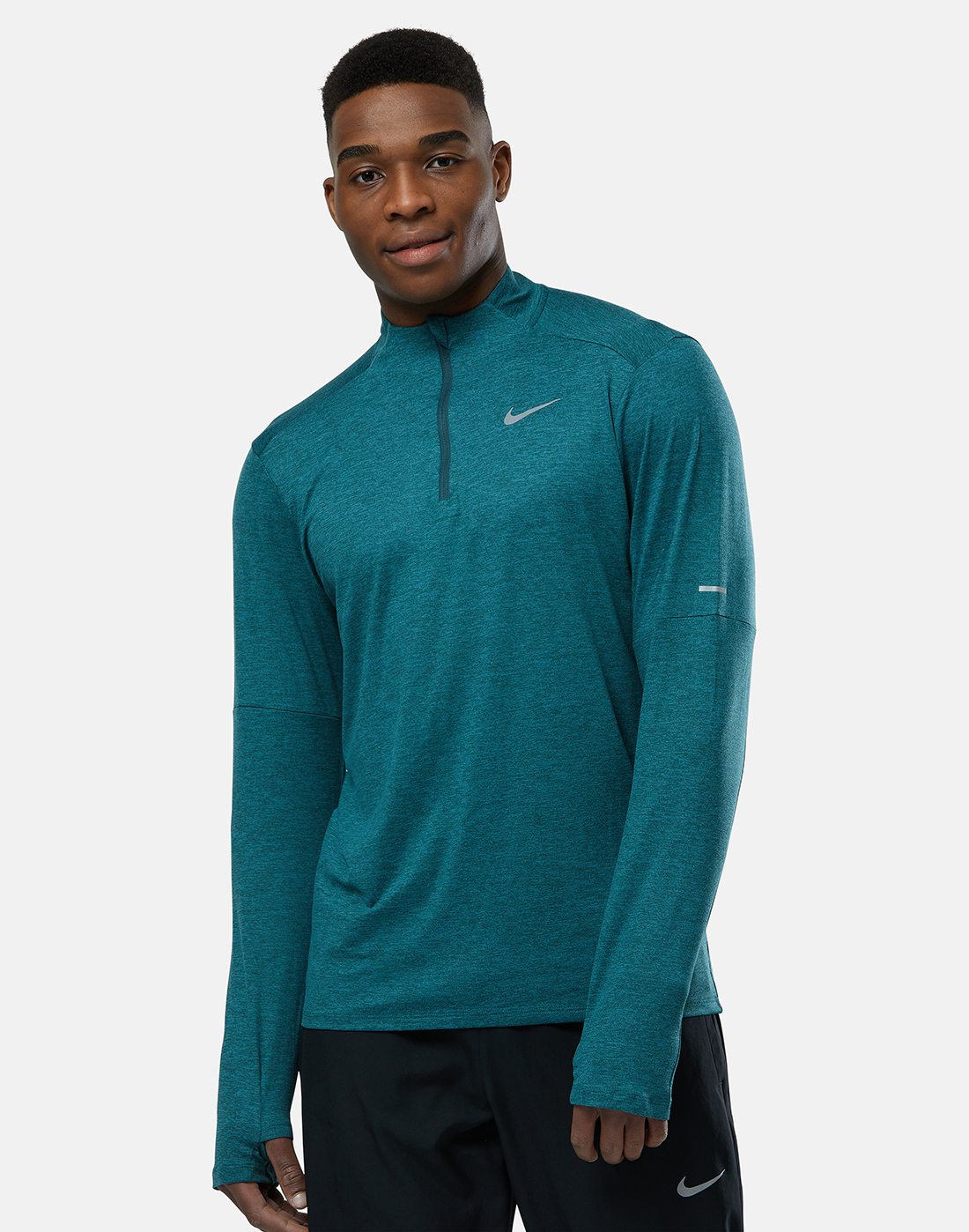 Nike Mens Element Half Zip - Grey | Life Style Sports UK