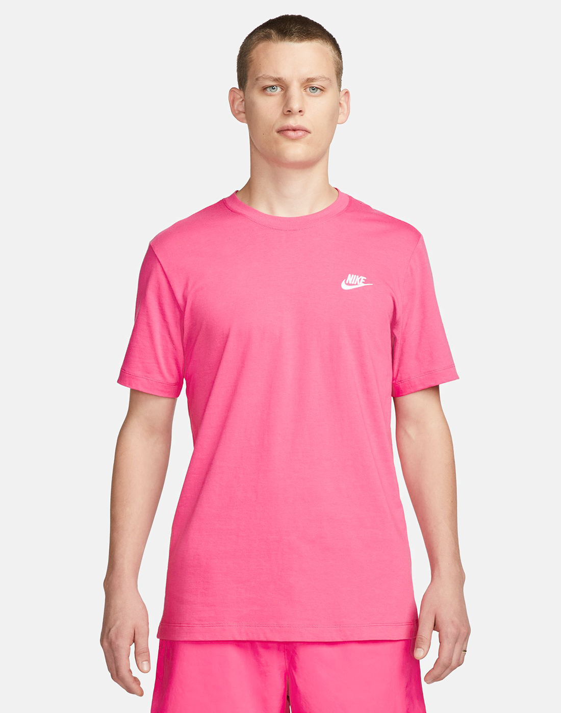Nike Mens Club T-shirt - Pink | Life Style Sports IE
