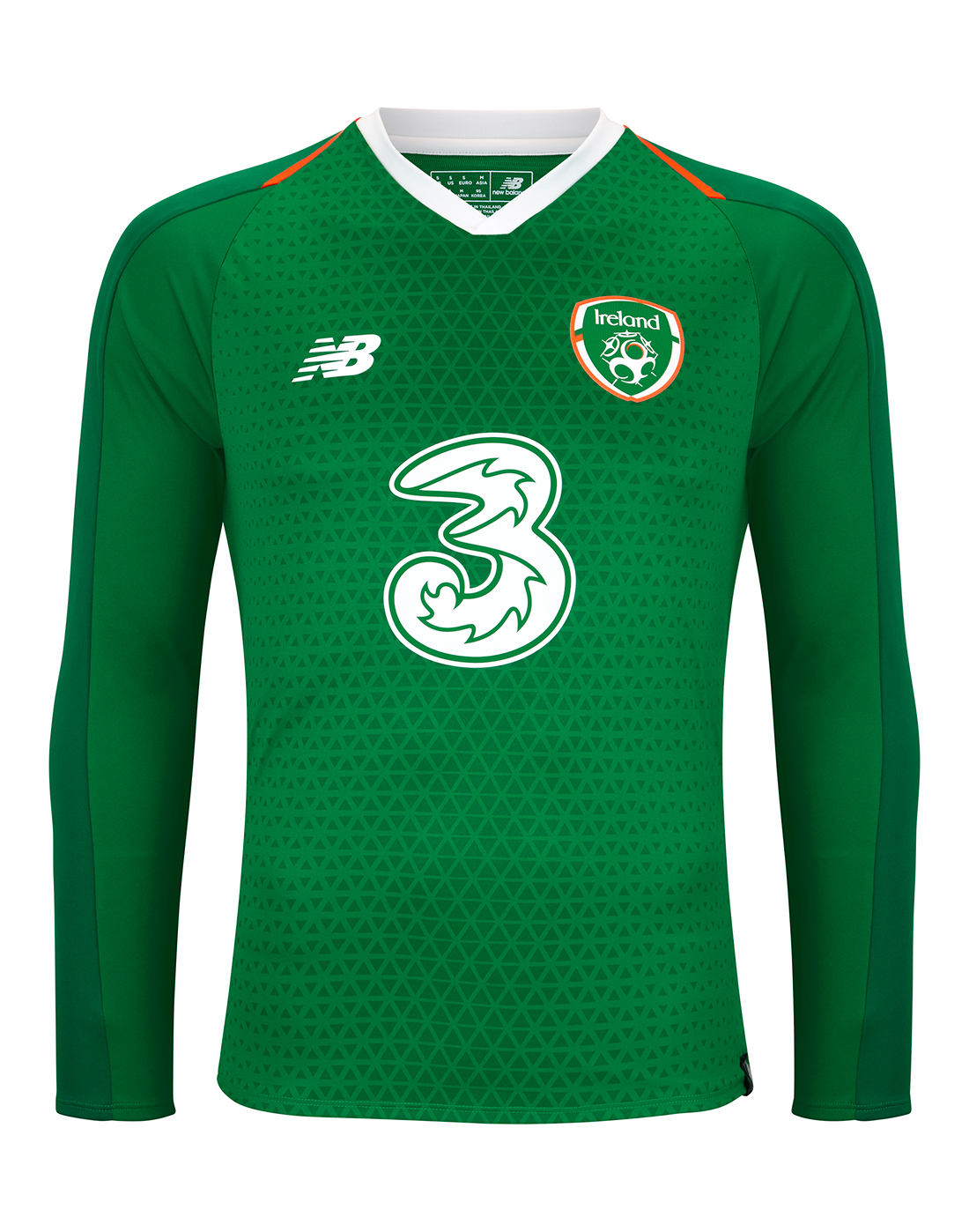 Ireland Home Jersey, Long Sleeve