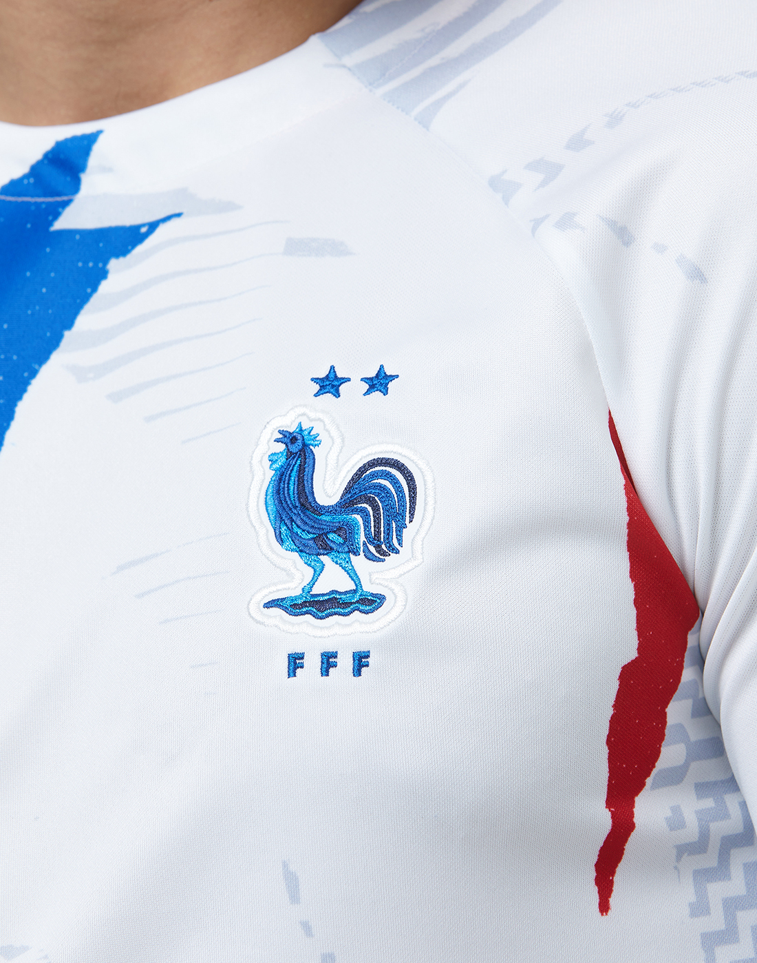 Nike Adults France Pre Match T-Shirt - White | Life Style Sports UK
