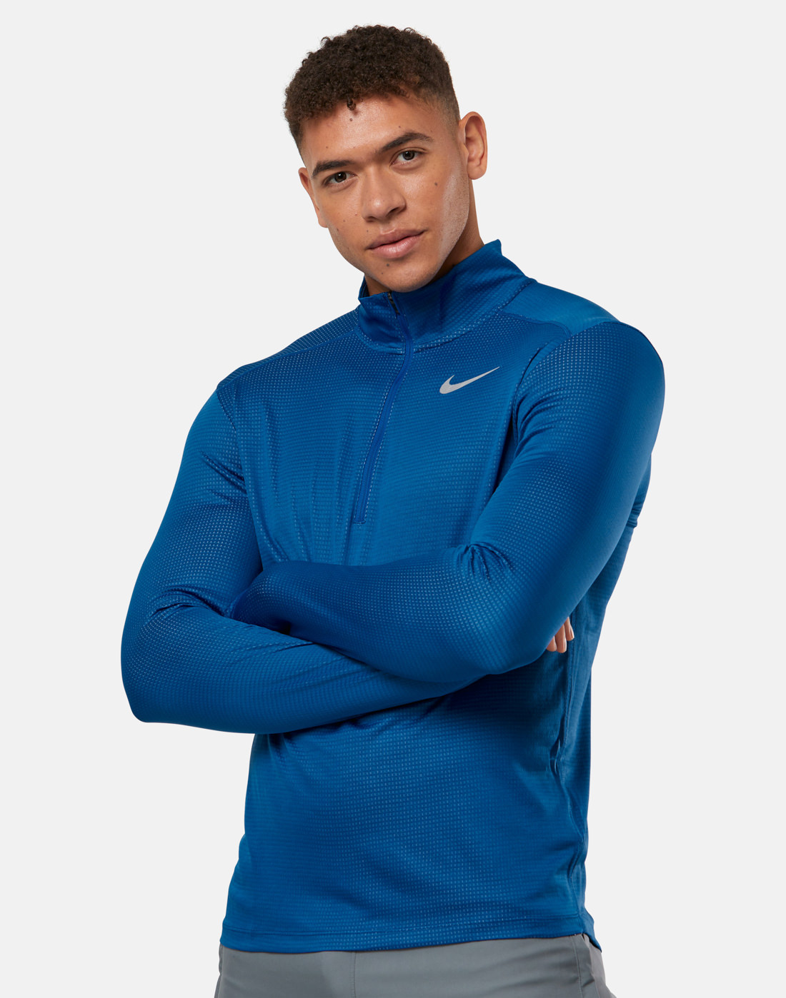 Nike Mens Pacer Half Zip Top - Blue | Life Style Sports UK